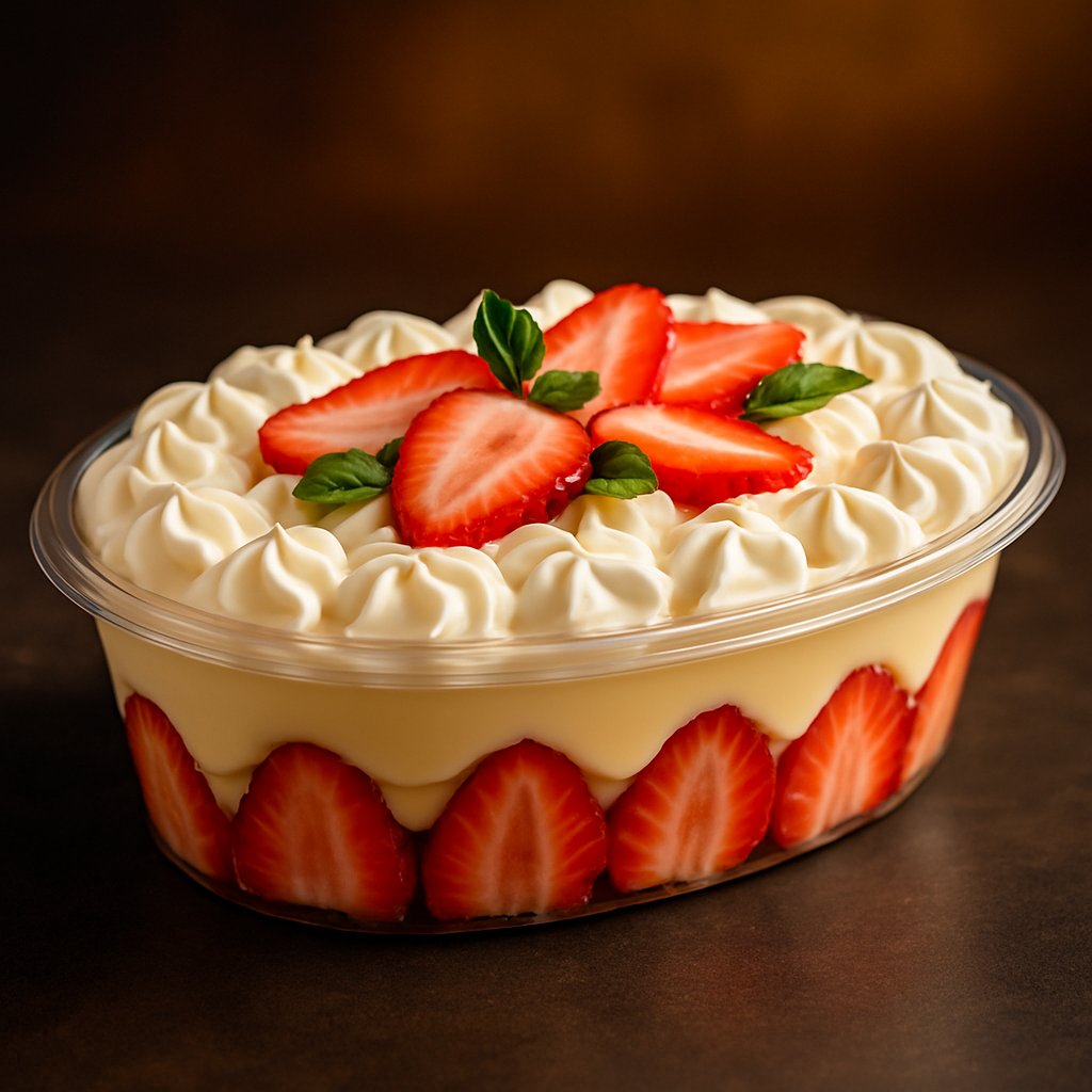 Merengue de Morango